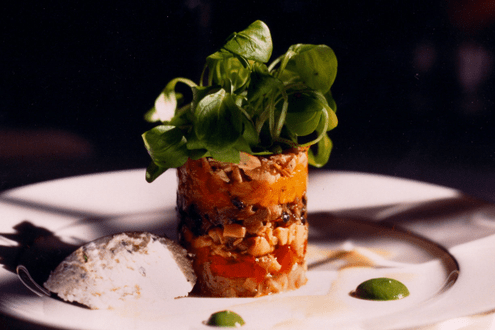 Goat Cheese Timbale