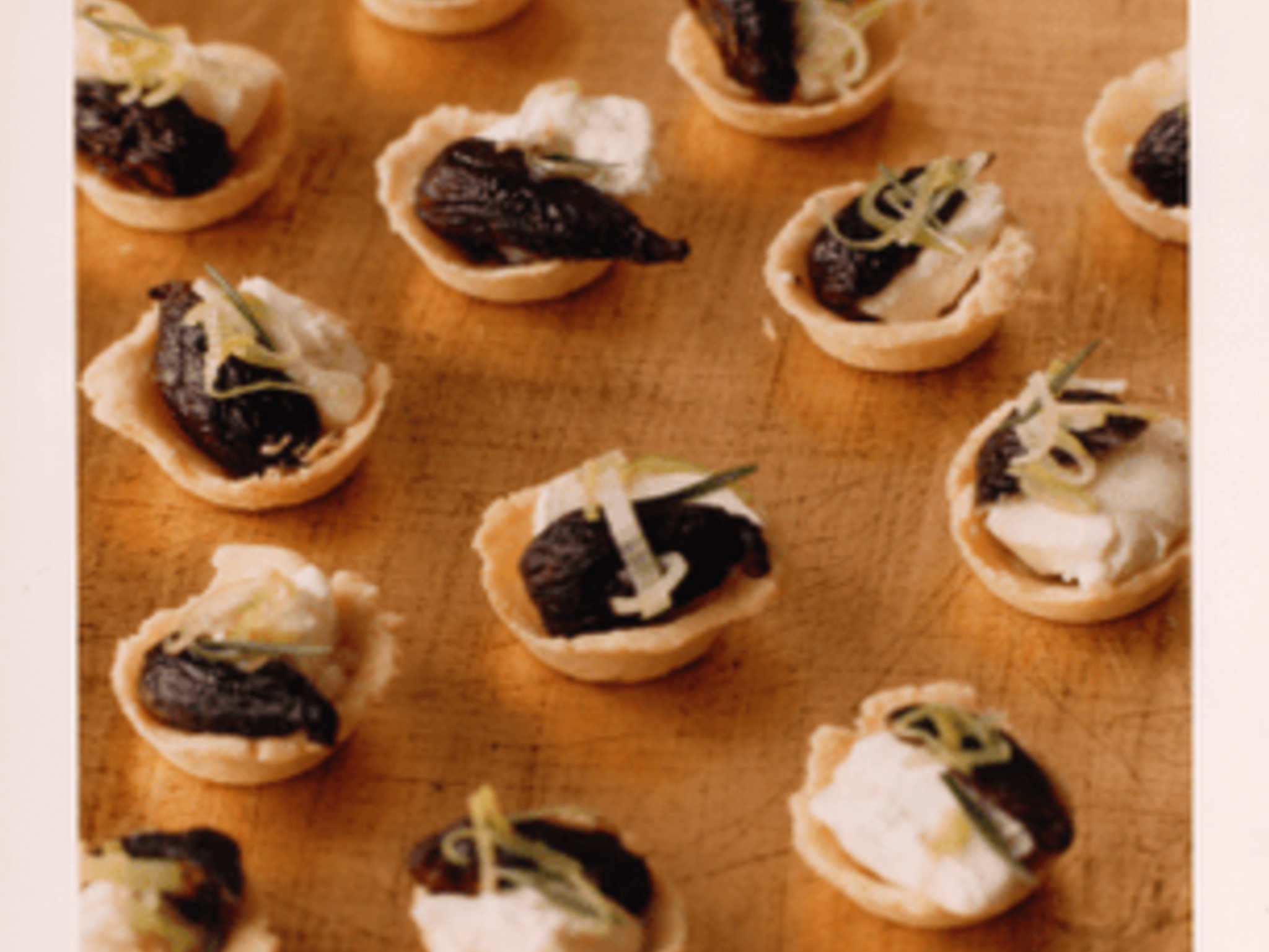 Fig And Goat Cheese Tartlets