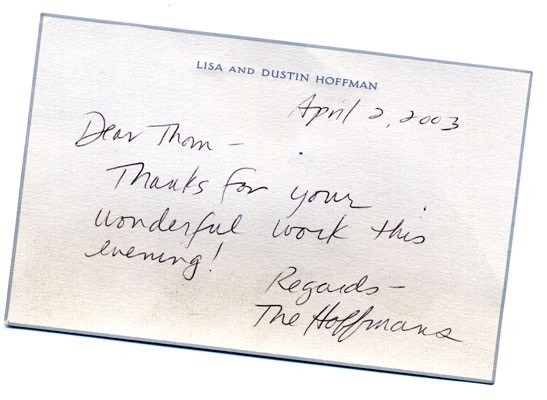 Lisa & Dustin Hoffman